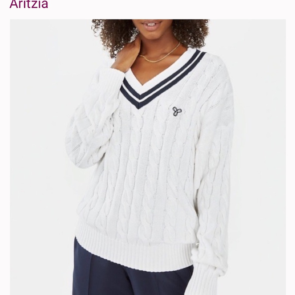 TNA Aritzia tna clay sweater - medium
